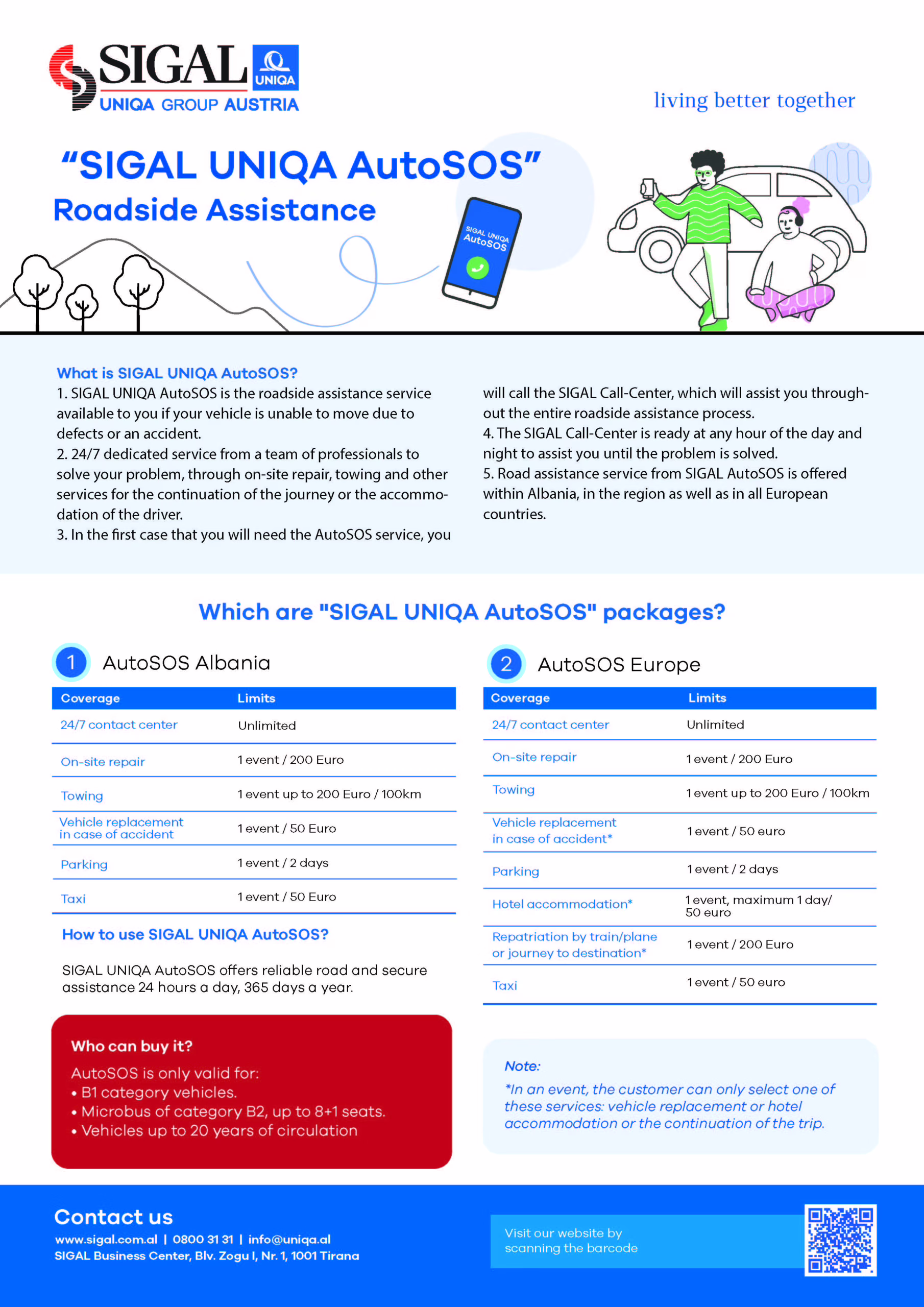 RENTOUT road assistance by Sigal
