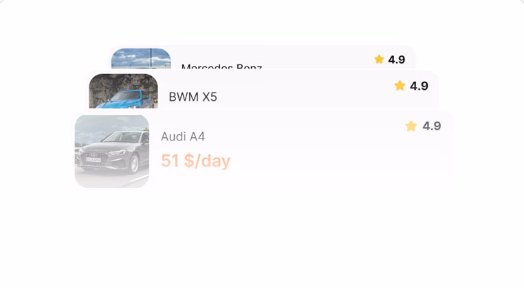 Online car booking in Albania