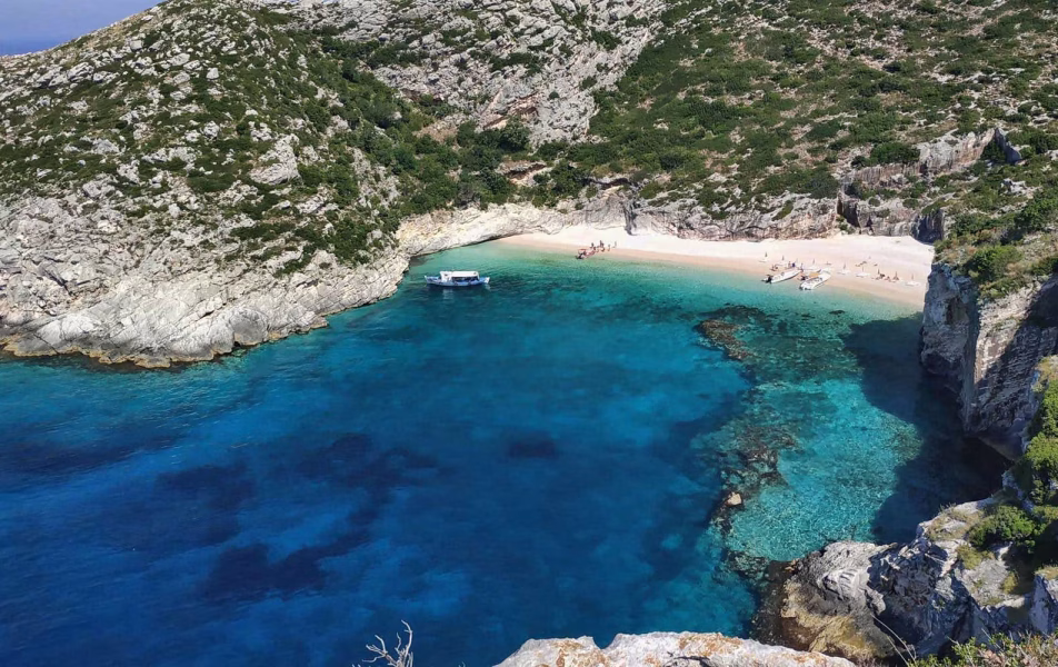 South of Albania bay