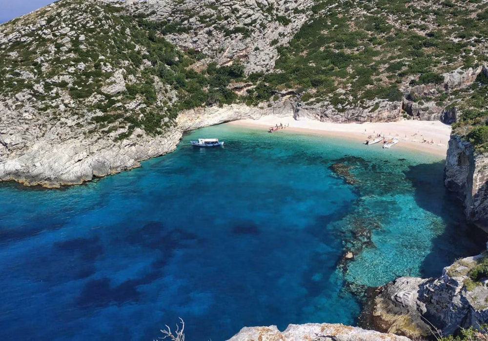 South of Albania bay