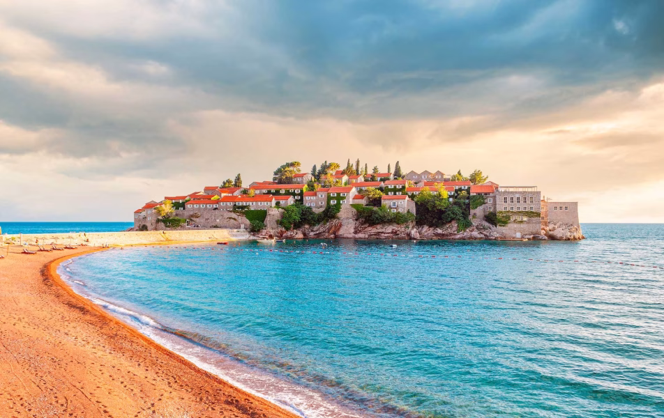 Beautiful Sveti Stefan